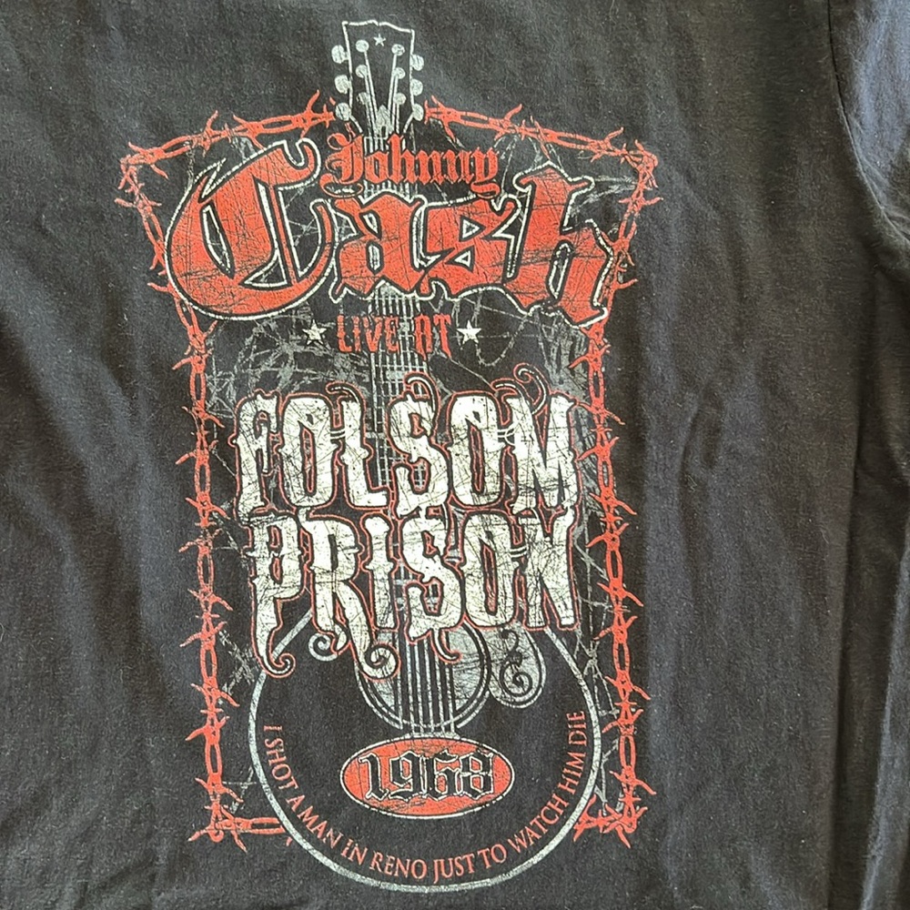 Johnny Cash Live at Folsom Prison T-shirt